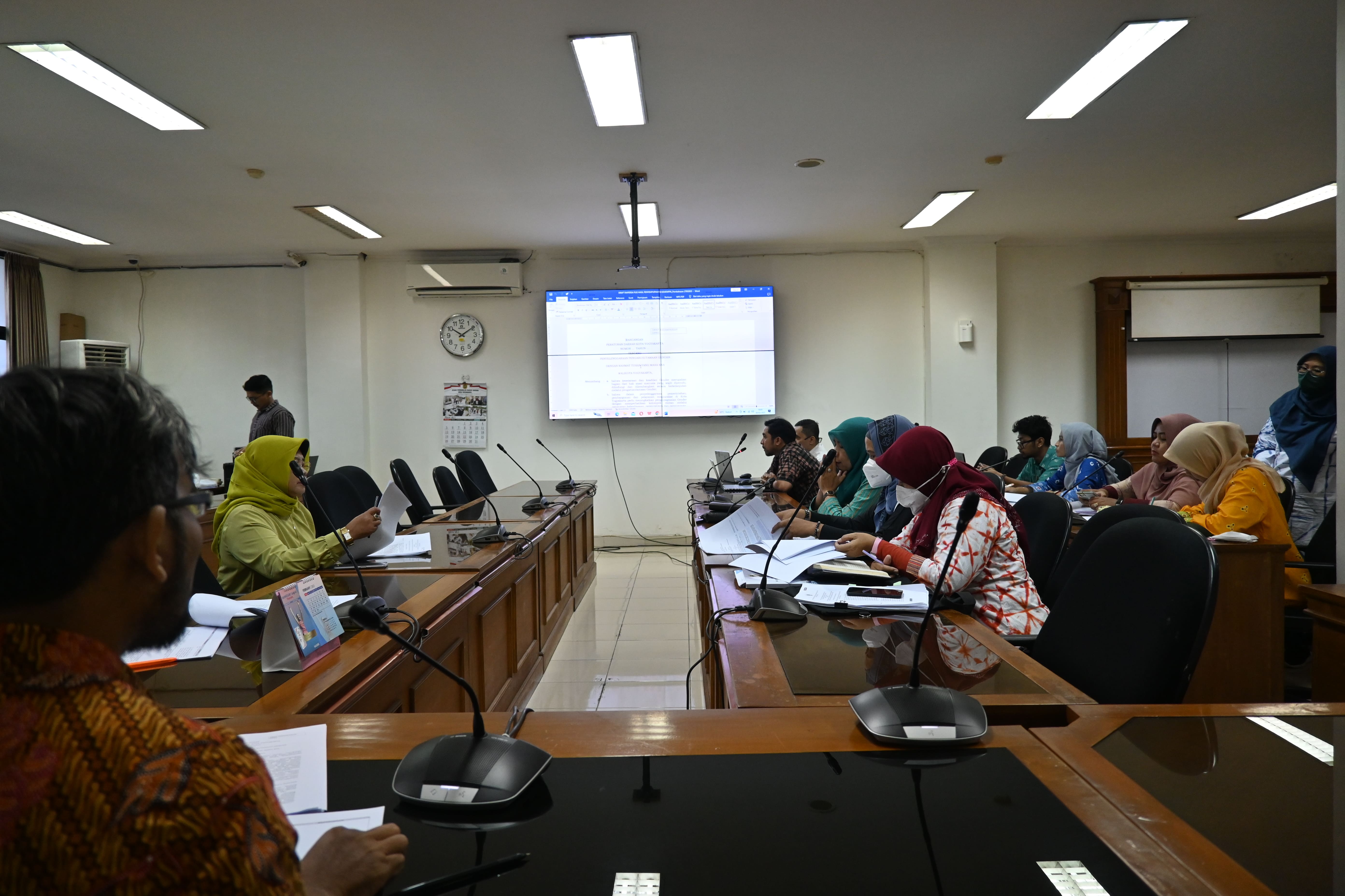 Dokumentasi Rapat Pansus Pengarusutamaan Gender