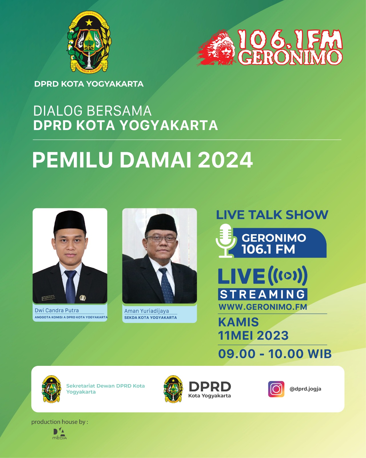 DIALOG BERSAMA DPRD KOTA YOGYAKARTA