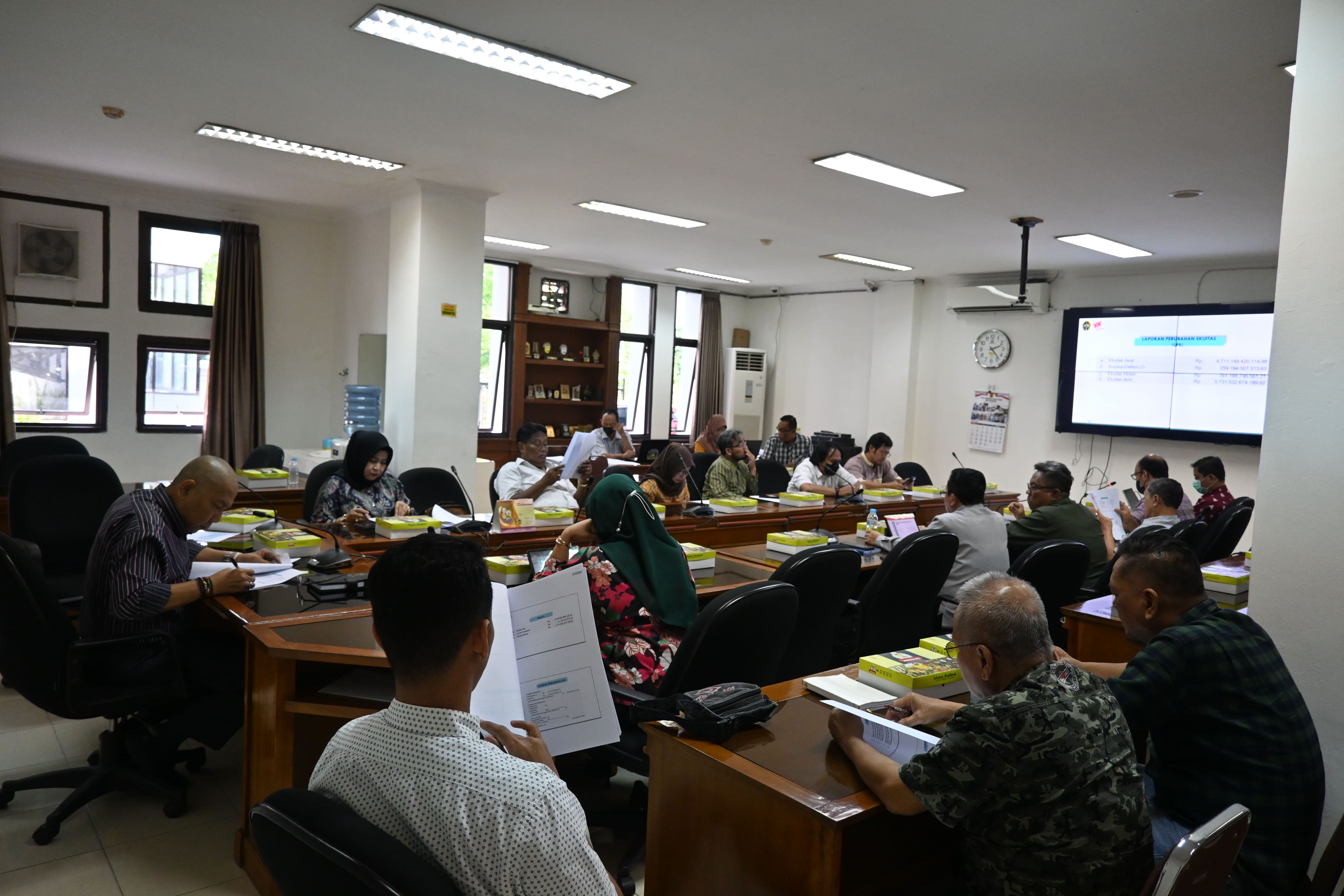 Rapat Badan Anggaran Kota Yogyakarta: Evaluasi APBD 2022