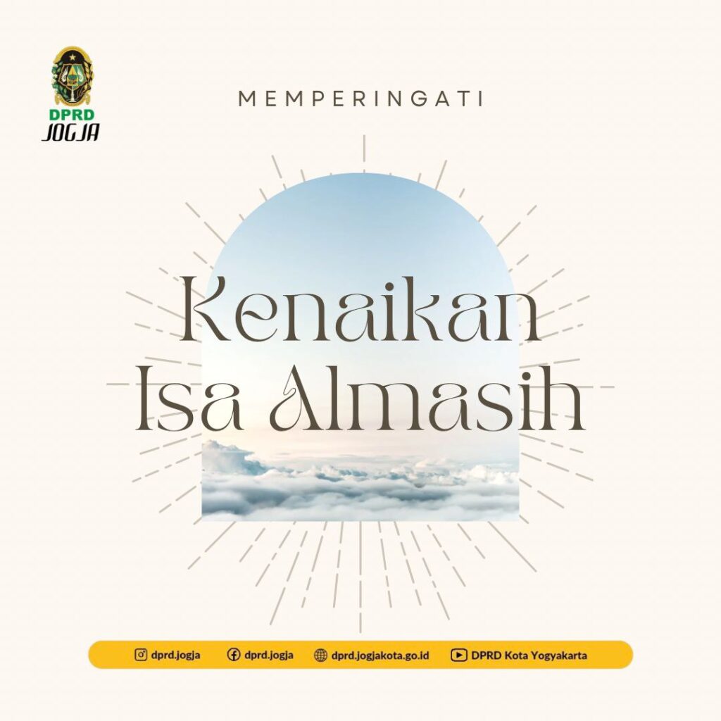 Selamat Memperingati Hari Kenaikan Isa Almasih