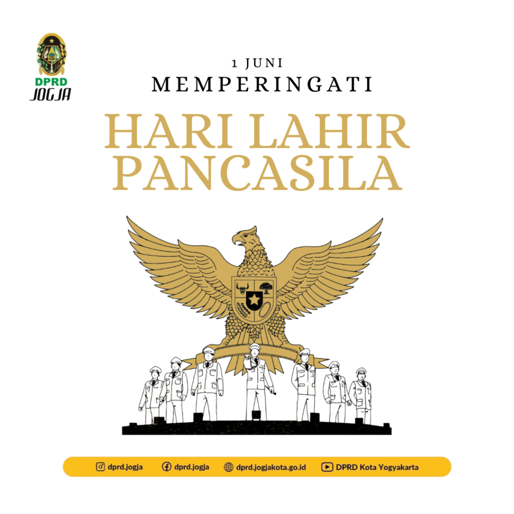 DPRD Kota Yogyakarta Memperingati Hari Lahir Pancasila 1 Juni 2024