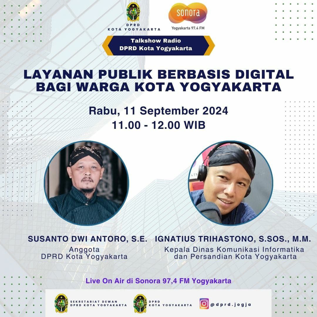 Layanan Publik Berbasis Digital Bagi Warga Kota Yogyakarta