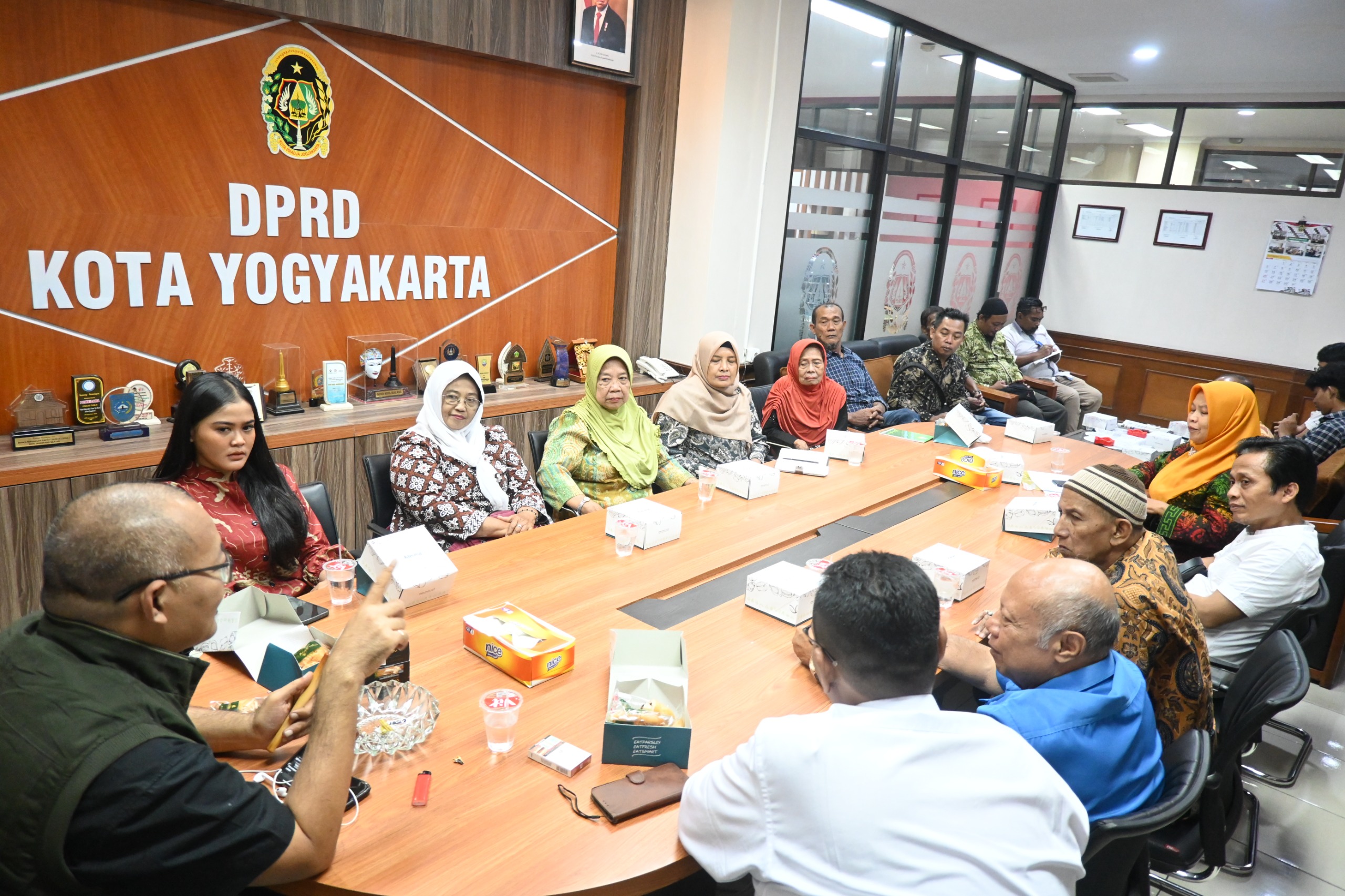 Pengurus Kampung Ngadinegaran Ajukan Audiensi Terkait Pengadaan Ruang Terbuka Hijau Publik (RTHP)