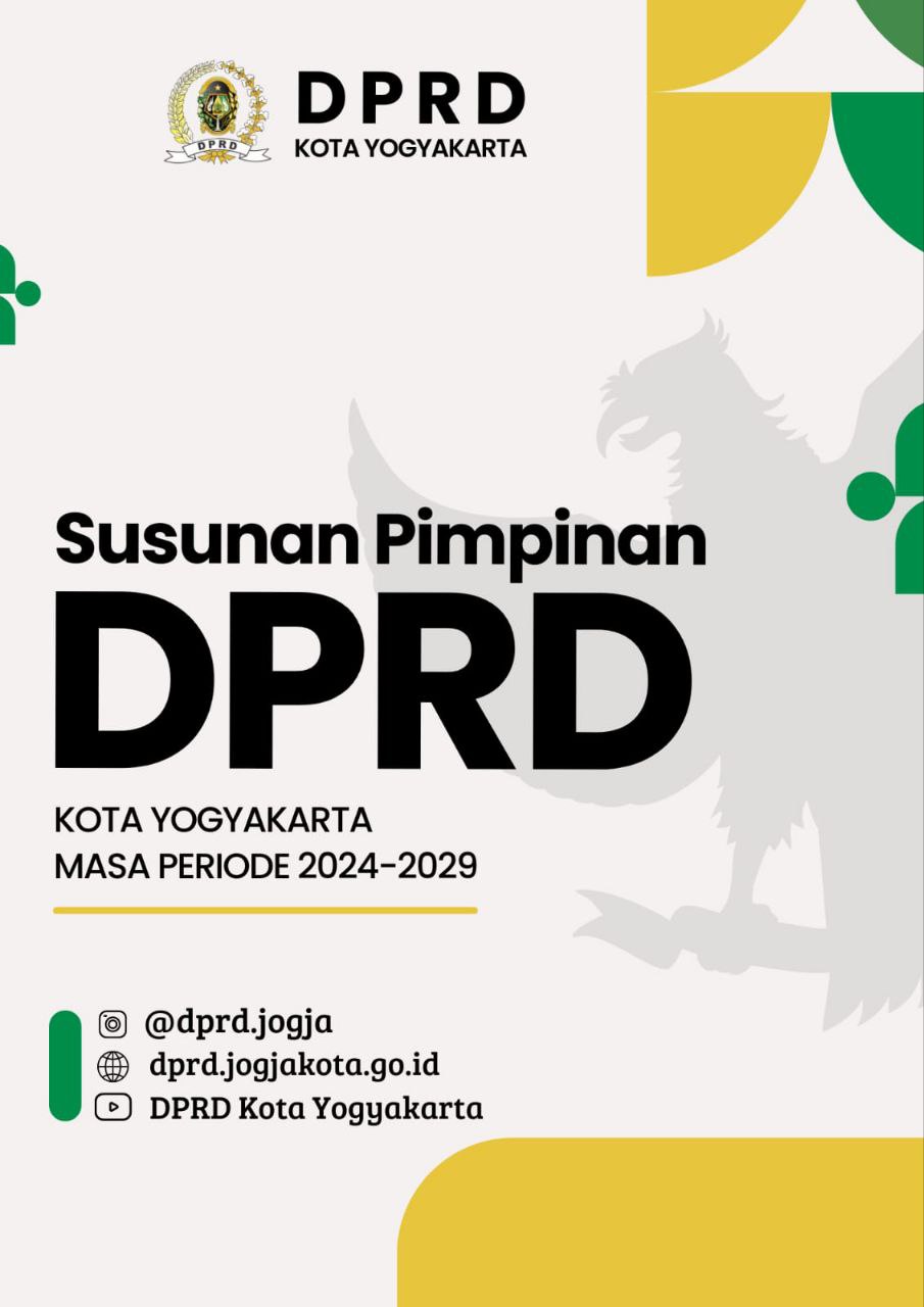 SUSUNAN PIMPINAN DPRD KOTA YOGYAKARTA MASA PERIODE 2024-2029