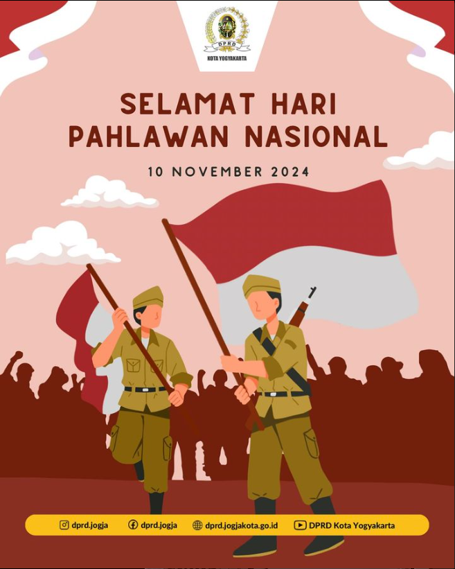 Selamat Hari Pahlawan Nasional 2024