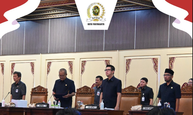 Rapat Paripurna Terkait Penyampaian Penjelasan Walikota Yogykarta Mengenai Raperda tentang Anggaran Pendapatan dan Belanjada Daerah Tahun Anggaran 2025